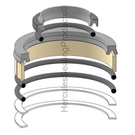 Toyota -After Market Parts Hydraulic Cylinder Repair Kit- 55 X 65 mmLIFT TRUCK KITS 04651-31170-71